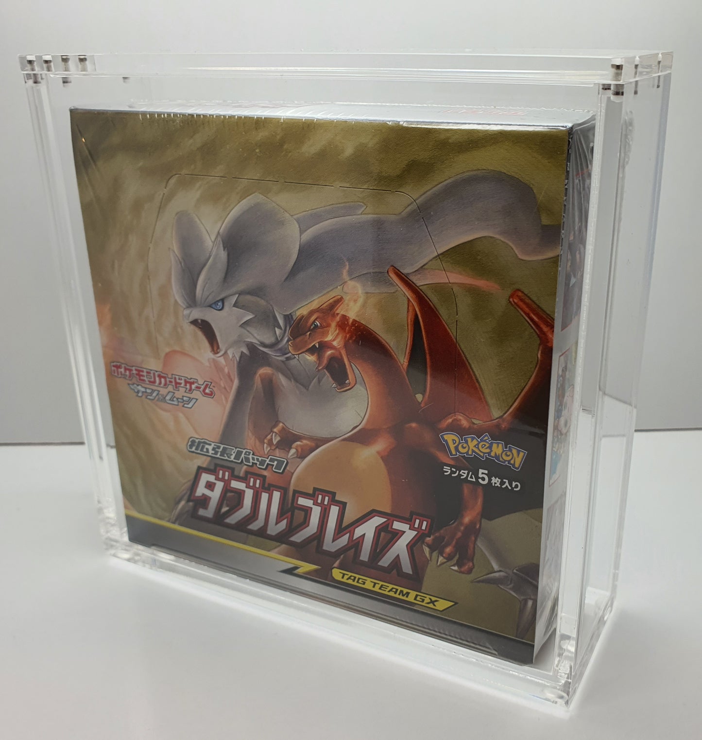 JAPANESE POKEMON BOOSTER BOXES ACRYLIC CASE WITH MAGNETIC TOP