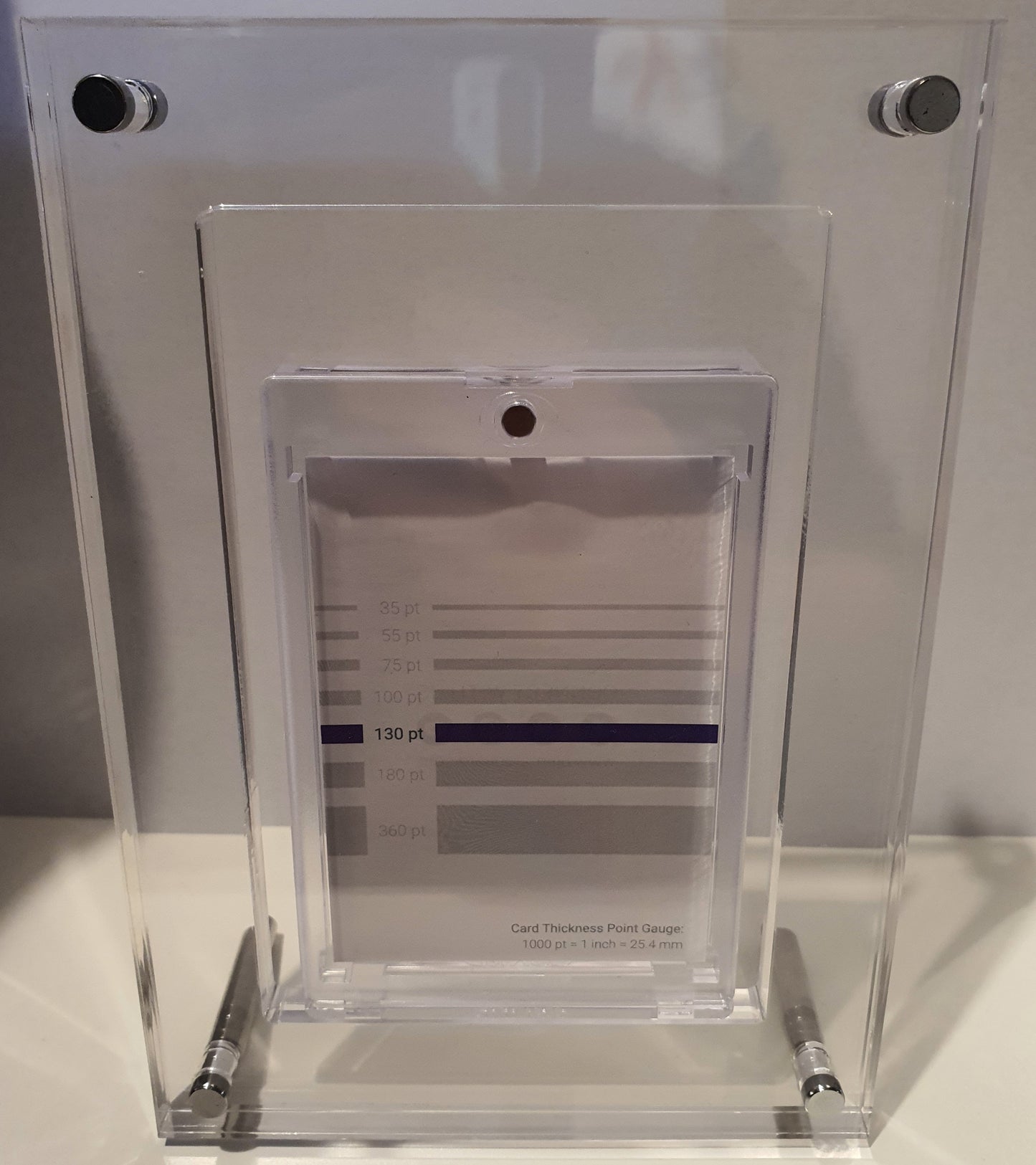 BGS SINGLE GRADED CARD ACRYLIC DISPLAY FRAME SECURE FIT MODEL